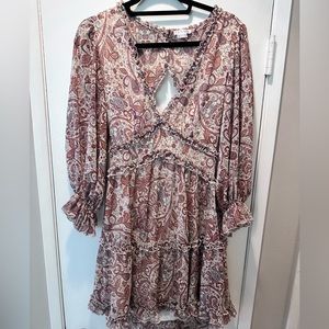 Venus Open Back Dress Size 10.